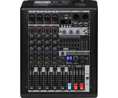 DNA Professional HLC 4 MK2 - analoginis maišytuvas su USB, Bluetooth, MP3, fantominiu maitinimu ir DSP procesoriumi