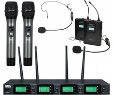 Dna Professional DNR DNA RV-4 MIX – belaidžio mikrofono sistema
