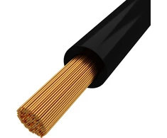 BITNER Laidas 2,5mm2 juodas H07V-K 100m Valdymo lankstusis laidas BiTOne 450/750V 4923