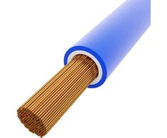 BITNER Laidas 6mm2 mėlynas H07V-K 100m Valdymo laidas BiTOne 450/750V 5043