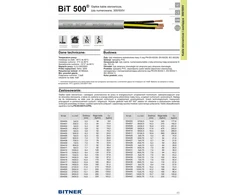 BITNER Valdymo laidas BIT 500 (YSTY) 5X1,5 mm2 300/500V