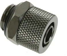 „Bitspower“ adapteris G1/4 colio AG į 11/8 mm – blizgus