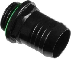 Bitspower jungtis tiesi G1/4 colio AG ant 13 mm vidinio skersmens – matinės juodos spalvos