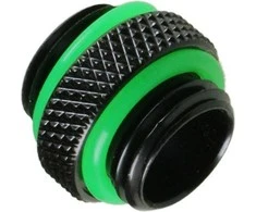 „Bitspower“ adapteris, tiesus G1/4 colio lizdas į G1/4 colio lizdą – matinis juodas