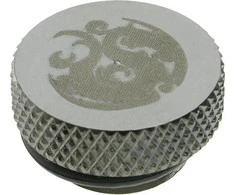 Bitspower Stop Plug G1/4 Inch Female Thread – glossy juodas