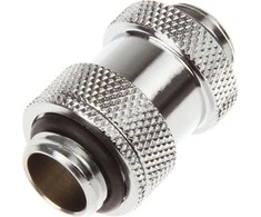 Bitspower Aqua-Pipe II (22-31mm) for reservoirs – G1/4 inch, shiny sidabrinis