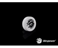 Bitspower sandarinimo kamštis G1/4 colio AG – baltas