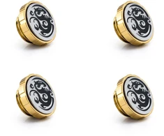 Bitspower Artemis Stop Fitting G1/4 inch, 4-Pack – Stardust Gold