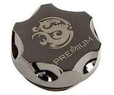 Bitspower Premium Stop Plug G1/4 Inch – glossy juodas