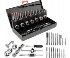 Bituxx Srieginių sriegtuvų ir štampomų rinkinys, 32 vnt. (M3-M12) metalinis korpusas