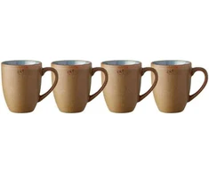 Bitz Rinkinys kubków 300ml 4vnt. Wood/Ocean Stoneware 28084