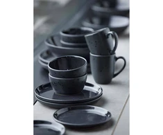 Bitz Puodelių rinkinys 300 ml 4 vnt. Wood/Sand Stoneware 28077