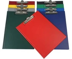 Biurfol A4 formato lenta su spaustukais, pilka (KH-04-09)