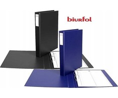 Biurfol segtuvas Asmeninių bylų segtuvas Biurfol A4/4cm 2R tamsiai mėlynas, NAVY Mėlynas