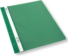 Biurfol A4 perforuotas aplankas, tamsiai žalias (20 vnt.)