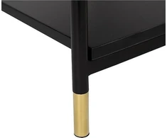 Biurko Atmosphera Tedy Juoda 110 cm x 55 cm