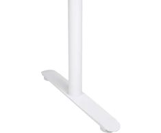 Beliani Rankiniu būdu reguliuojamas stalas DESTINAS Šviesiai rudas/ baltas 160 cm 72 cm