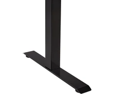 Beliani Rankiniu būdu reguliuojamas stalas DESTINES juodas 120 cm 72 cm