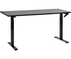 Biurko Beliani Destines Juoda 160 cm x 72 cm