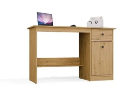 Česterio ąžuolo spalvos „Artisan“ rašomasis stalas, 120 cm x 45 cm
