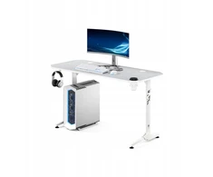 Biurko Diablo Chairs Biurko žaidimams balta X-Mate 1400