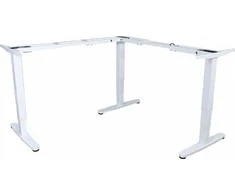 Equip Equip ERGO L-Form elekt. Schreibtischrahmen Sitz- Steh baltas