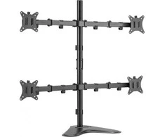 Laikiklis Biurko Equip Equip Tischfuß 17"-32"/ 4TFT je 9kg 360° sw