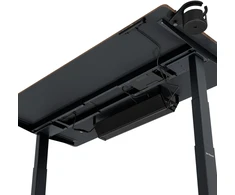 Jan Nowak Elektrinis aukštį reguliuojamas ergonominis rašomasis stalas antracito/oriecho spalvos, 1400x700 mm: ARIA (5907367517545)