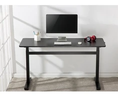 LogiLink Manually adjustable sit-stand desk EO0027 | 70-117 cm | Maximum load weight 40 kg | Juodas