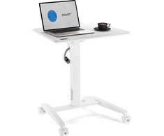 Biurko SENSE7 biurko mobilne Balta 70 cm x 52 cm Baltas