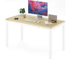 Biurko SENSE7 Blat MDF MANMA Jasnobrązowe 160 cm x 80 cm
