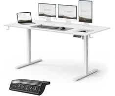 Stalviršis SENSE7 NOJO LIGHT Baltas 160 cm x 80 cm