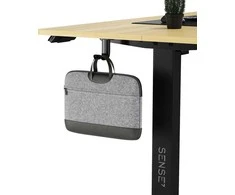 Biurko SENSE7 Nojo Sosna 140 cmx70 cm Juodas Pine