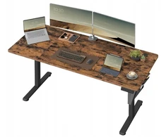 Songmics Reguliuojamo aukščio elektrinis stalas 60 x 160 x (72-120) cm