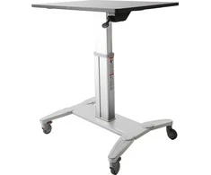 StarTech Mobilios vietos darbo stotis Juodas- Sidabrinis 80 Cmx60 cm