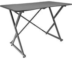 Žaidimų stalas Techly Gaming Desk for PC with Angular Ergonomic Edge, Juodas
