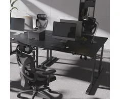 ThunderX3 LAB-X Lite Gaming Desk - juodas