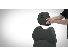 ThunderX3 SOLO 360 Ergonomic Gaming Chair – Racer, Juodas