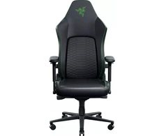 Razer Ergonomic Gaming Chair with Breathable Comfort | Iskur V2 NewGen | Juodas/Žalias