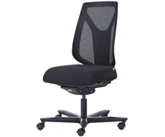 Usorteret Erdvinė biuro kėdė Canadian Ergo Comfort Air office chair, juoda su tinklelio atlošu