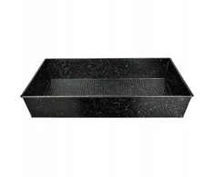 BLACHA FORMA DO PIECZENIA 39,5X23,5X6CM NIEPRZYWIERALNA MARMUREK BRUNBESTE BB-1084