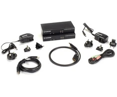 Black Box Juodas Box System przekazu sygnału AV Juodas Box KVX series DISPLAYPORT fiber (KVXLCDPF-100)