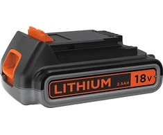 Black &amp; Decker Juodas &amp; Decker Akumuliatorius 18V 2,5 Ah Li-ion, Juodas &amp; Decker