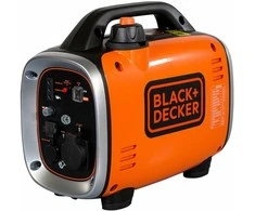 Black &amp; Decker Juodas &amp; Decker „Juodas + Decker“ inverterinis generatorius – benzininis, 900 W