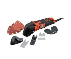 Black &amp; Decker Juodas &amp; Decker Daugiafunkcis elektrinis įrankis MT300KA + 11 priedų, Juodas &amp; Decker