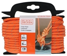 Black &amp; Decker Juodas &amp; Decker Tvirtinimo lynas 0,60 cm su rite 20 metrų Juodas+DECKER
