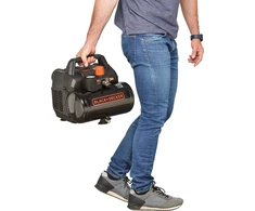 Black &amp; Decker Juodas &amp; Decker Oro kompresorius Juodas &amp; Decker BXCMX106HE, 750 W, 230 V