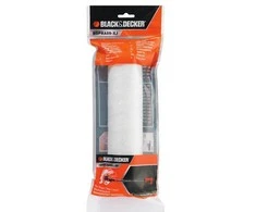 Black &amp; Decker Juodas &amp; Decker dažų volelio papildymas 23 cm / 9 mm BDPR400 Juodas &amp; Decker [BDPRA09-XJ]