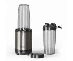 juodas+decker Juodas &amp; Decker BXJBA1203E 1000 W hand plakiklis + 2 bottles + 2 lids