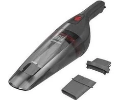 Black &amp; Decker Juodas + DECKER DULKIŲ SIurblys 12V NVB12AVA